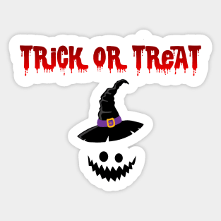 trick or treat Sticker